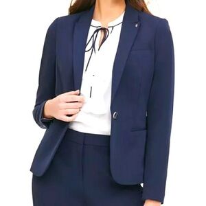 Tommy Hilfiger Navy Blazer with Striped Lining